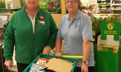 Supermarket donates unsold food to Age Concern