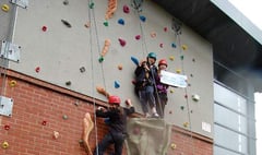New helmets for climbers thanks to rotary donation