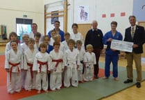 Kingsbridge Estuary Rotary Club awards grant to Quayside Judo Club