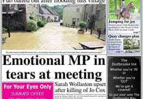 Tomorrow's Kingsbridge & Salcombe Gazette front page