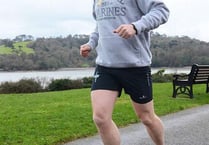 Marine Baz looking for local support on epic 63-mile-a-day coast path run