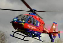 Farmer thrown from runaway tractor after blacking out