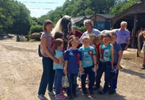 Chernobyl Children's Lifeline visits Erme Valley Riding for Disabled Group