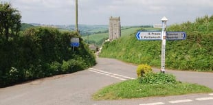 Car ended up 'on its side' near Chivelstone