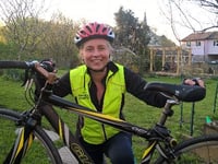 Charity manager prepares to take on the South Hams Triathlon