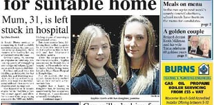This week's Kingsbridge and Salcombe Gazette front page