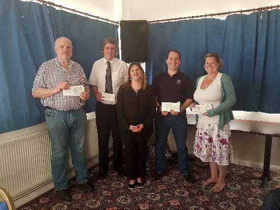 Salcombe Regatta donates £2,000 to local causes and looks forward to this year