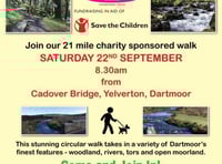 Sponsored walk organised in aid of Save the Children