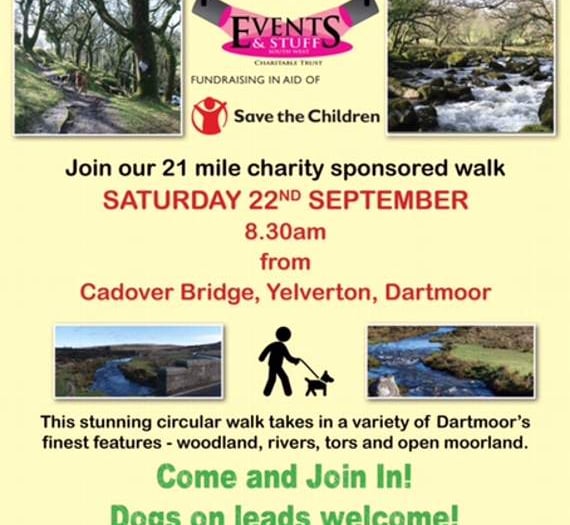 Sponsored walk organised in aid of Save the Children