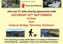 Sponsored walk organised in aid of Save the Children
