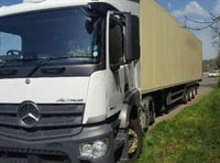 Man  admits drunk driving 44-tonne truck