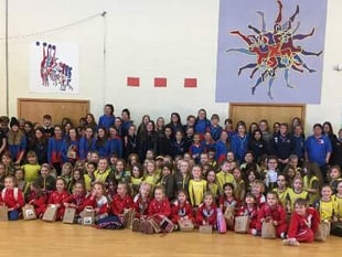 More than 120 Rainbows, Brownies and Guides take part in Guiding Thinking Day at KCC