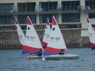 Decent breeze makes for top racing