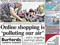 This week's Kingsbridge & Salcombe Gazette front page