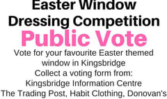 Vote for your favourite Easter window display and win shopping voucher