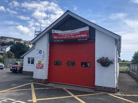 An open trial day for firefighting recruits