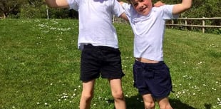Two boys inspire class to run for Cool Earth