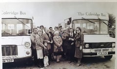 Coleridge Bus is inviting everyone to their birthday tea