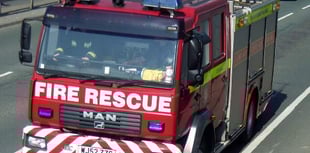 Residents evacuated after fire engulfs house