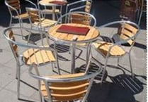 Cafes warned over tables on pavements