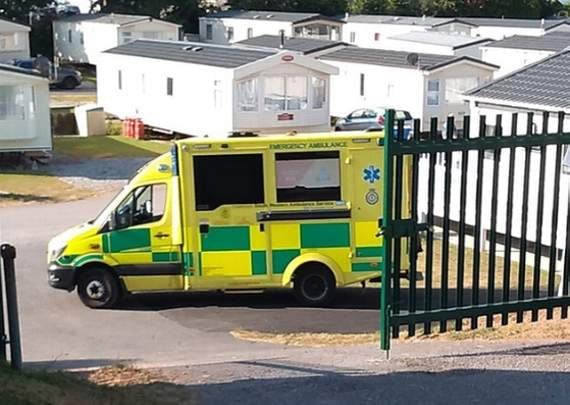 Holidaymaker, 71, blames 'ridiculous' gates at caravan park for fall that cracked rib