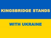 Kingsbridge holds vigil to show solidarity with Ukraine