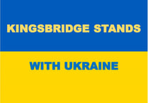 Kingsbridge holds vigil to show solidarity with Ukraine