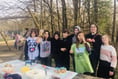Students bake buns for Ukraine