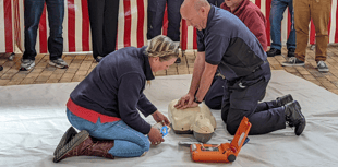 Devon Air Ambulance provides cardiac training for residents