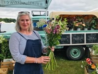 Flower farm blooms at Devon County Show