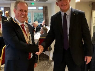 New president takes lead at Rotary Club