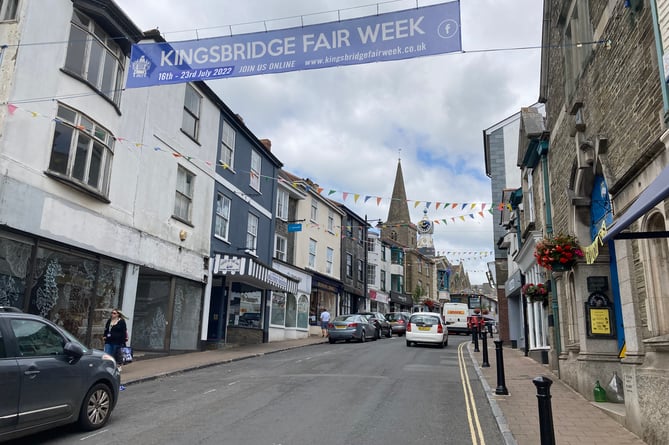Kingsbridge Fair Week Banner
