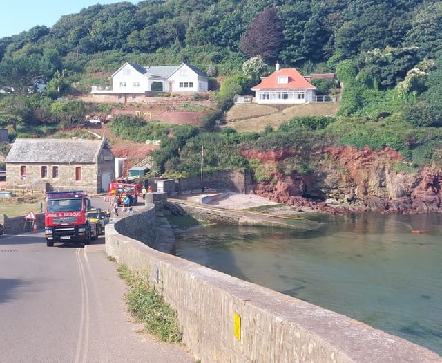 Hope Cove lifeboat out of action