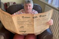 Couple step back in time after finding 60 year old local newspaper
