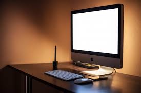 An office desk
