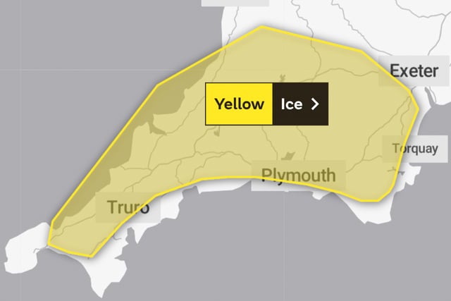 YELLOW ALERT UPDATE: Take care on roads police warn there are icy patches after overnight snow