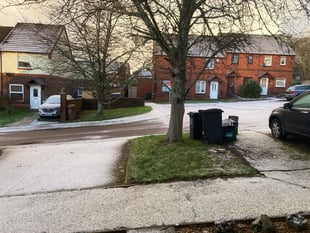 Snow in South Hams overnight
