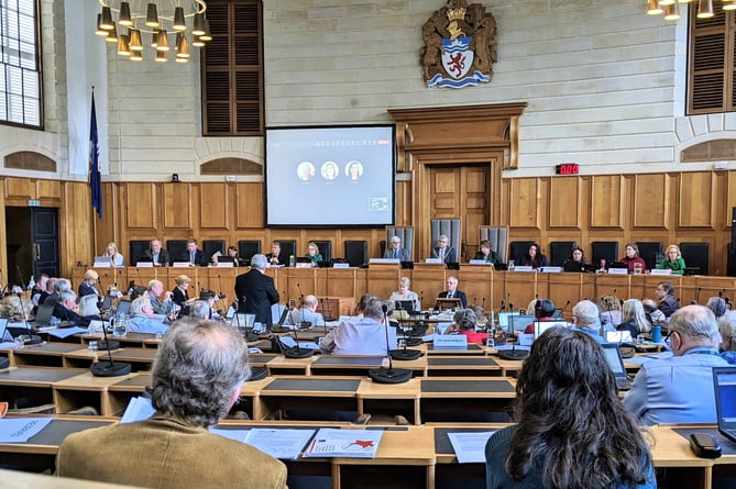 DCC full council, 16 February (Image: LDRS)