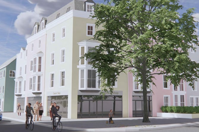 Tenby former post office plans