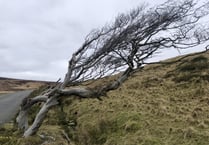 Revised Yellow Warning of swathes of winds over 60mph