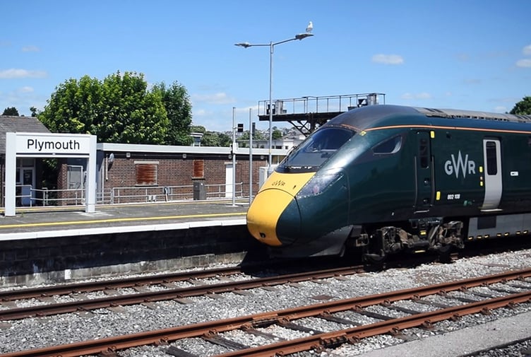 London train for Argyle fans.
Picture: GWR