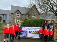 Reception teacher gets to know new intake