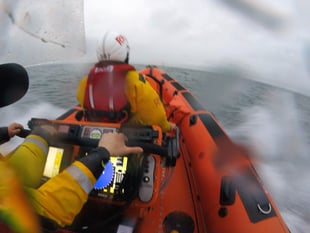 Lifeboat crew rescue French sailor