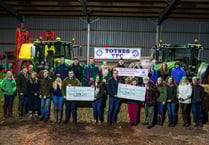Young farmers’ donate £25,000 to charities