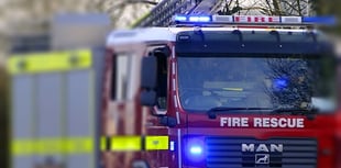 Car fire spreads to house