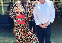 Gogglebox star Sandra Martin drops in to Kingsbridge pub