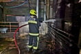 Fire crews still at scene of major barn blaze in Kingston area