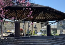 Repairs have started on fire damaged bandstand