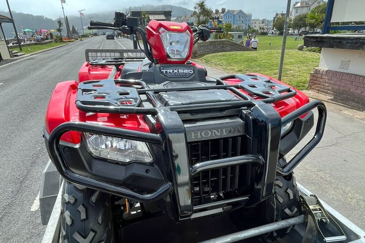 The RNLI have released this picture of the bike stolen from the Teignmouth team in the hope it can help solve the crime.
Anyone with information can contact the police on 101 quoting crime reference number 50230219029.
 Picture: RNLI (11-8-23)