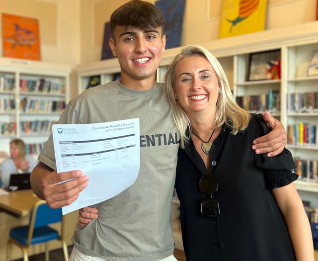 Stover School buck national A-Level results trend